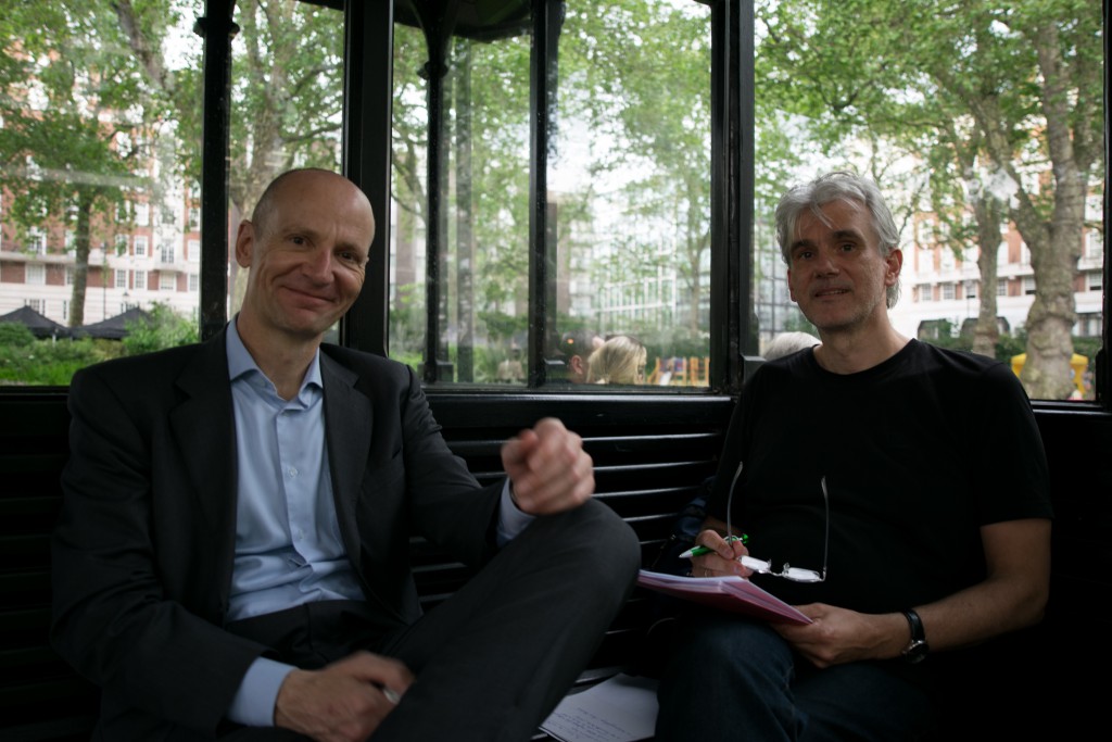 Interview mit Gerd Kommer in London